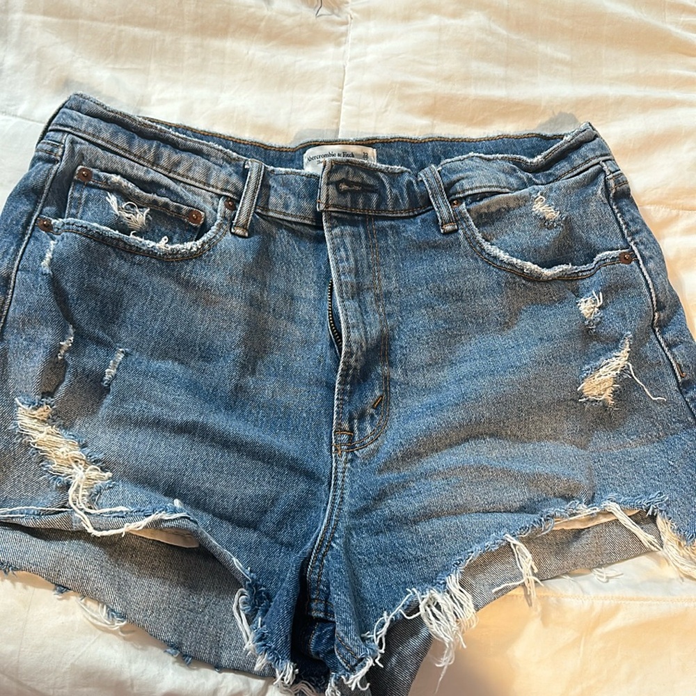 High Rise Mom short
